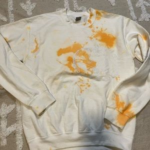 Pumpkin Tie Dye Sweater